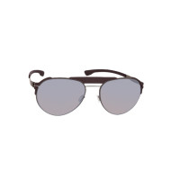 Немецкие солнцезащитные очки ic! berlin Fadeaway Burgundy Graphite/Grey Mirror