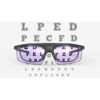 Спортивна коригуюча оправа RUDY PROJECT Exception X BLACK MATTE ImpactX Photochromic 2 Laser Purple