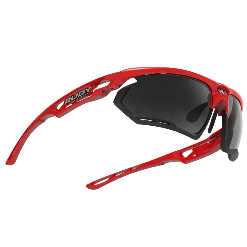 Спортивные очки RUDY PROJECT Fotonyk Fire Red Gloss RP Optics Smoke Black , SP451045-0000