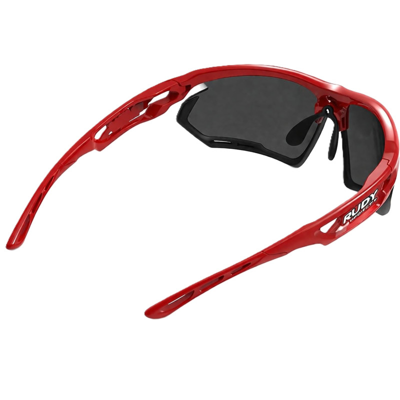 Спортивные очки RUDY PROJECT Fotonyk Fire Red Gloss RP Optics Smoke Black , SP451045-0000