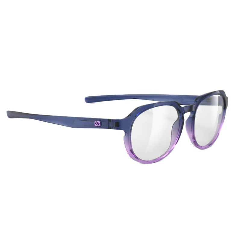 Коригуюча італійська оправа RUDY PROJECT Glamshady Crystal Blue Avio/Lilac Fade Gloss, SP930A02-0000