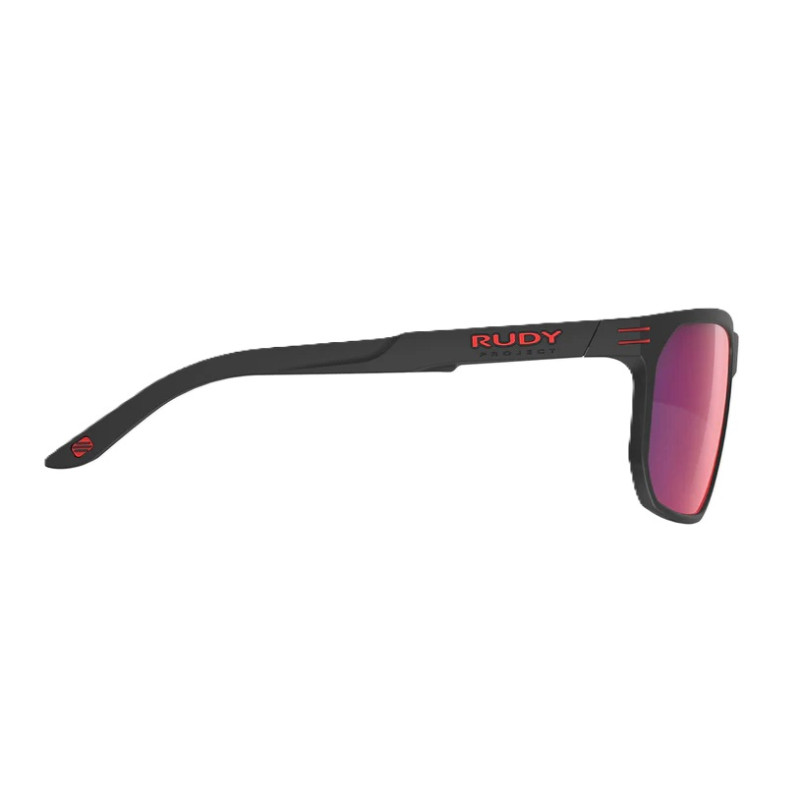Сонцезахисні поляризаційні окуляри RUDY PROJECT Soundrise Black Matte Polar 3FX HDR Multilaser Red, SP136206-0001