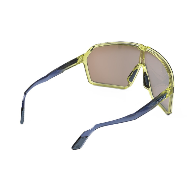 Спортивные очки RUDY PROJECT Spinshield Cristal Blue Avio / Apple Green Fade Gloss , SP720530-0000