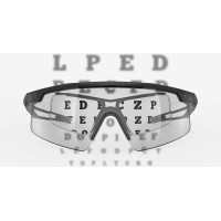 Балістичні фотохромні окуляри RUDY PROJECT Turbolence Matte Black - ImpactX Photochromic 2 Black STEALTH з діоптрійною рамкою