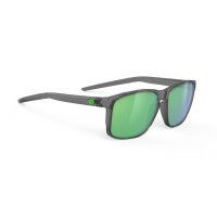 Спортивные солнцезащитные очки RUDY PROJECT Overlap Crystal Ash Polar3FX HDR Multilaser Green