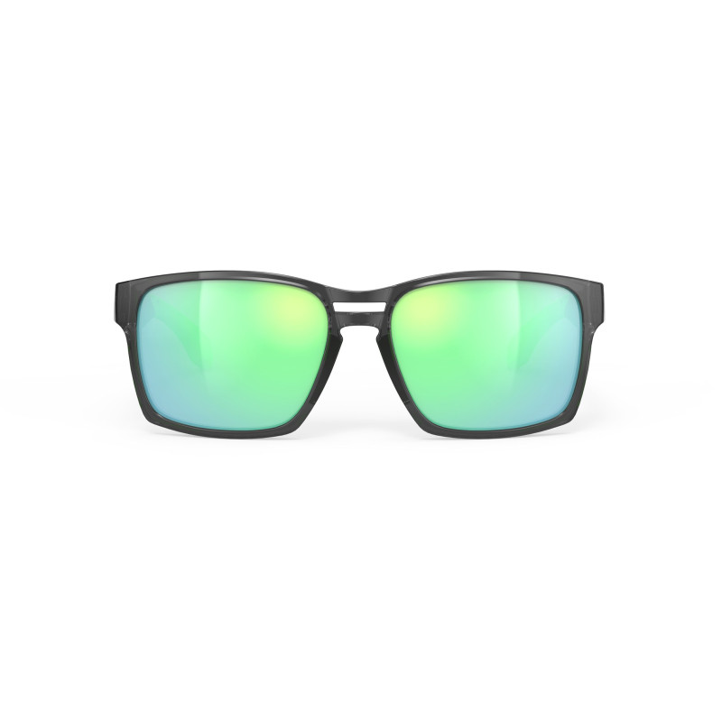 Спортивные солнцезащитные очки RUDY PROJECT Spinair 57 Crystal Graphite Polar 3FX HDR Multilaser Green , SP576195-0000