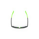 Спортивные солнцезащитные очки RUDY PROJECT Spinair 57 Crystal Graphite Polar 3FX HDR Multilaser Green , SP576195-0000