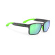 Спортивные солнцезащитные очки RUDY PROJECT Spinair 57 Crystal Graphite Polar 3FX HDR Multilaser Green , SP576195-0000