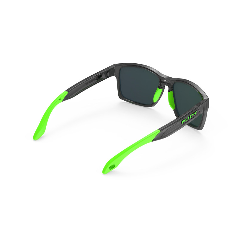 Спортивные солнцезащитные очки RUDY PROJECT Spinair 57 Crystal Graphite Polar 3FX HDR Multilaser Green , SP576195-0000